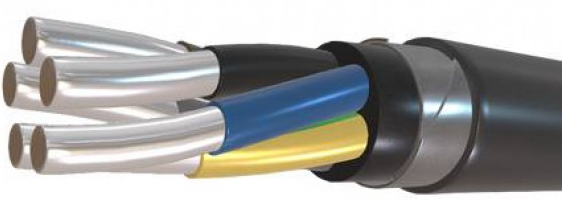 Кабель силовой АВБШв 5х35,0 ок (N,PE)-0,66 ТРТС