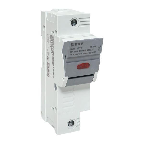 Предохранитель-разъединитель DF 22х58 1Р (тип ПВЦ)