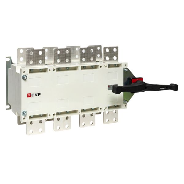 Рубильник-переключатель 1600A 4P c рукояткой управления для прямой установки PowerSwitch