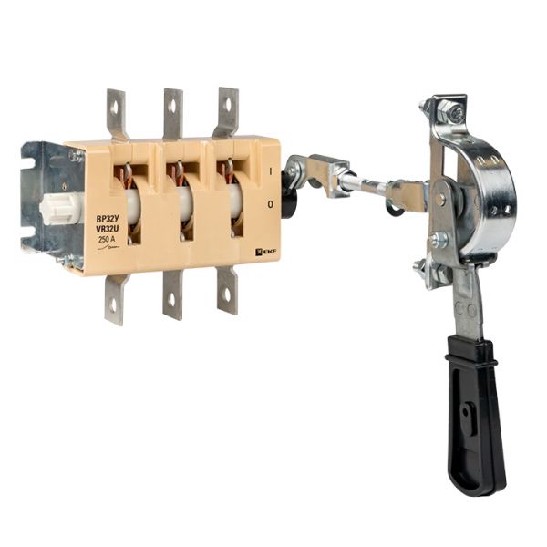 Выключатель-разъединитель ВР32У-35A31240-R 250А, 1 направ. с д/г камерами, с передней смещённой рукояткой MAXima
