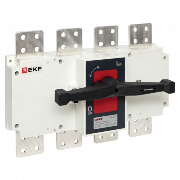 Рубильник-выключатель 1250A 4P c рукояткой управления для прямой установки PowerSwitch