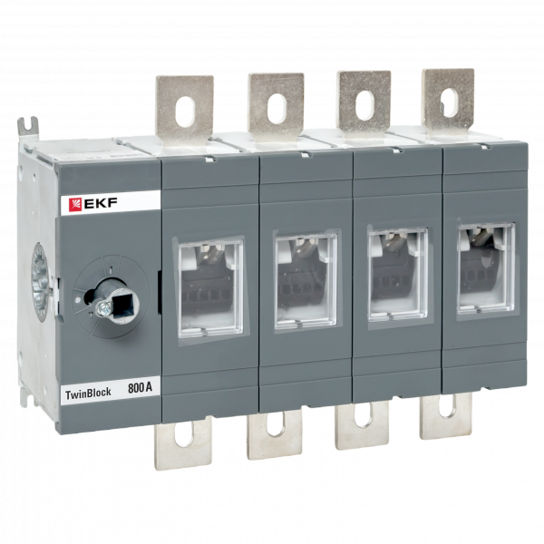 Рубильник 800A 4P без рукоятки управления TwinBlock