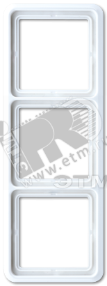 Рамка 3 поста универсальная белая