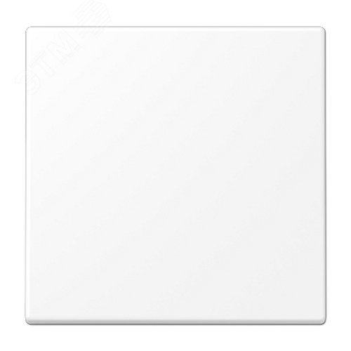 Клавиша для балансирных выключателей, дюропласт, белый матовый