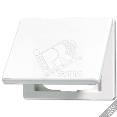 Крышка откидная для штепсельных розеток и изделий с платой 50х50мм золотая бронза