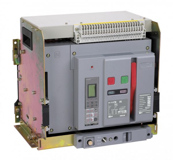 Выключатель автоматический воздушный выкатной 4P 1600А 80кА расцепитель Н ВА-731