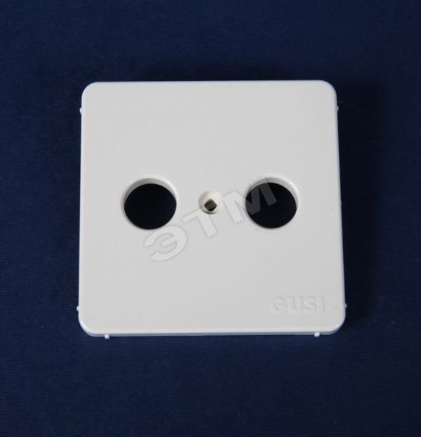 Накладка для телевизионной TV розетки бежевая