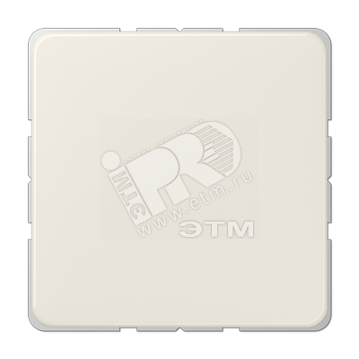 Крышка без отверстий  слоновая кость