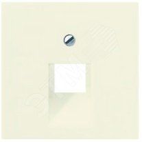 Накладка 1-ой телефонной/компютерной розетки  IAE/UAE (1X8-пол.)   Серия A500  Материал- термопласт  Цвет- слоновая кость