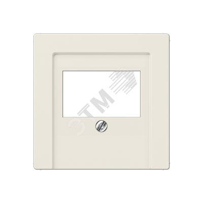 Накладка для USB розетки (ТАЕ гнезда)  Серия A500  Материал- дуропласт  Цвет- слоновая кость