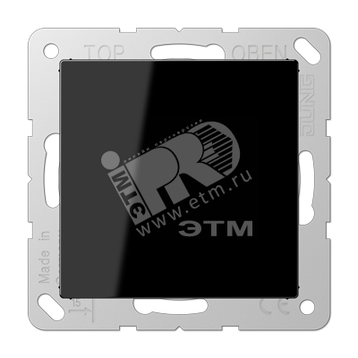Крышка для произвольных отверстий (с несущей платой)  Серия A500  Материал- термопласт  Цвет- ерный
