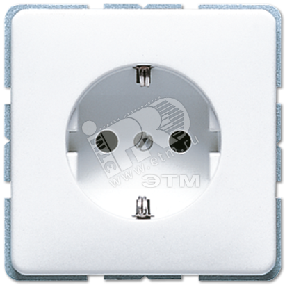 Розетка штепсельная SCHUKO 16A 250V белая