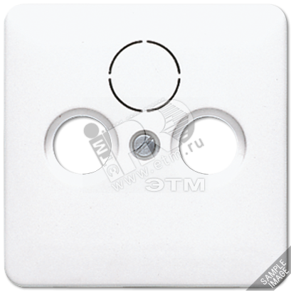 Крышка для SAT-TV-розетки  черная