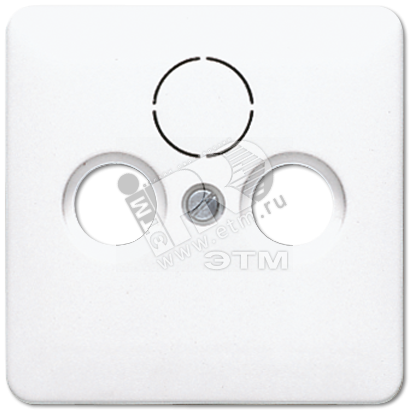 Крышка для SAT-TV-розетки  белая