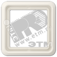 Рамка 1 пост универсальная слоновая кость