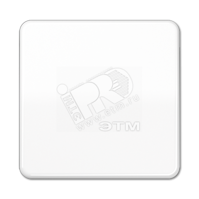 Клавиша для выключателя и кнопки  белая