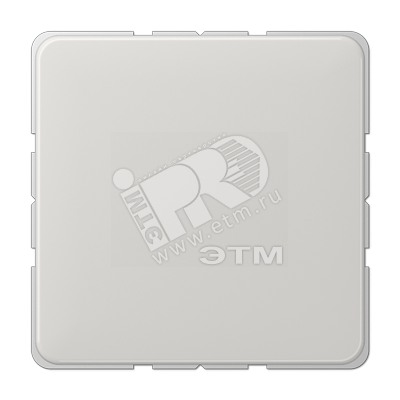 Крышка без отверстий с несущим каркасом для произвольных вырезов  светло-серая