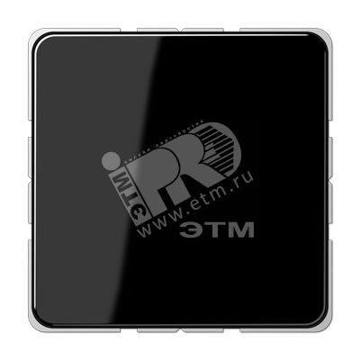 Крышка без отверстий с несущим каркасом для произвольных вырезов  черная