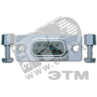 Миниатюрный штекерный разъем D-типа девятиполюсный
