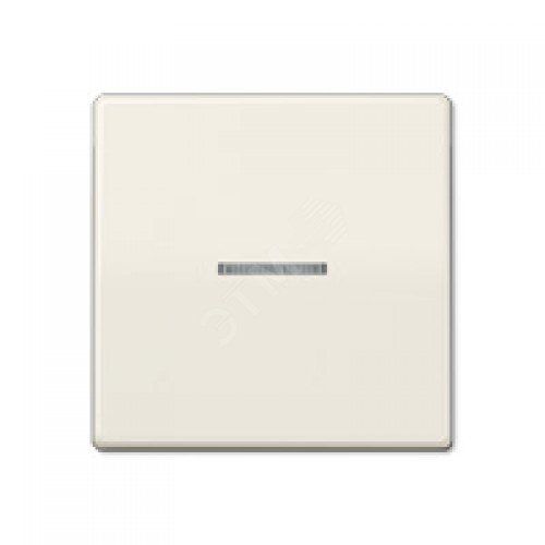 Клавиша 1-я для выключателей и кнопок   с окошком для подсветки. Для механизмов- EP401U, EP406U, EP406U, EP407U, EP431U. Серия Eco Profi. Материал- термопласт. Цвет- слоновая кость.