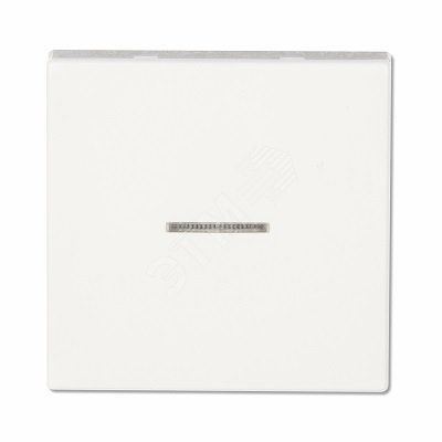 Клавиша 1-я для выключателей и кнопок   с окошком для подсветки. Для механизмов- EP401U, EP406U, EP406U, EP407U, EP431U. Серия- Eco Profi. Материал- термопласт. Цвет- белый