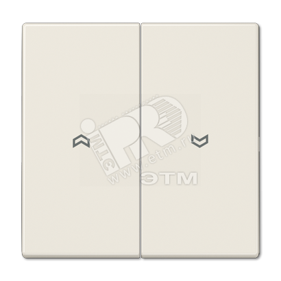 Клавиша для выключателя управления жалюзи слоновая кость