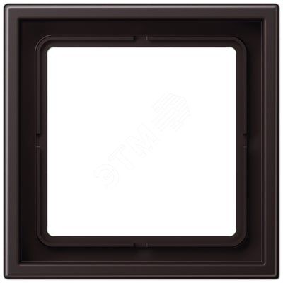 Рамка 1-я для горизонтальной/вертикальной установки (для устройств и накладок серии LS990 в монтажный адаптер)  Серия- LS ZERO  Материал- термопласт (ударопрочный) лакированный  Цвет- дарк