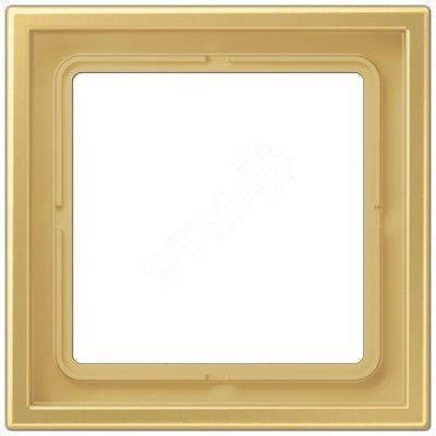 Рамка 1-я для горизонтальной/вертикальной установки (для устройств и накладок серии LS990 в монтажный адаптер)  Серия- LS ZERO  Материал- термопласт (ударопрочный) лакированный  Цвет- классическая латунь