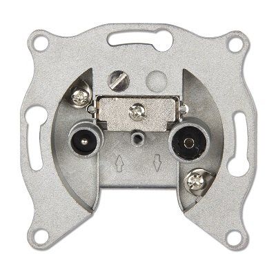 Розетка телевизионная TV-FM  проходная. Механизм.