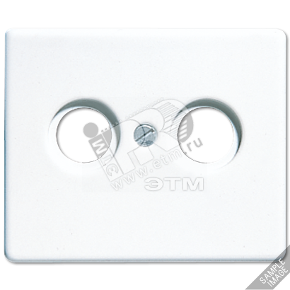 Крышка для телевизионной розетки  черная