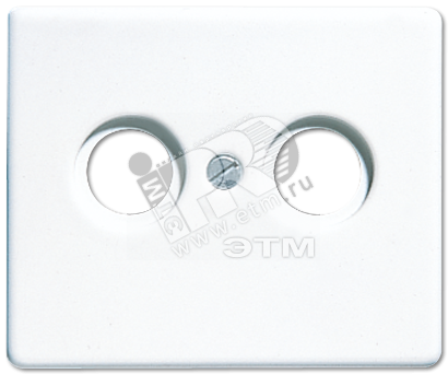 Крышка для  SAT-TV-розетки  белая SL500