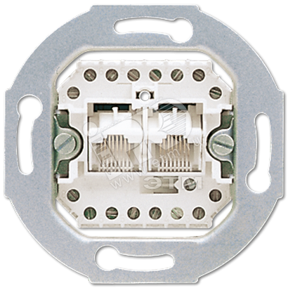 Розетка телефонная UAE 8п два терминала