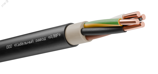 Кабель силовой ВВГнг(А)-LSLTx 4х16 (PE)-1 однопроволочный (барабан)