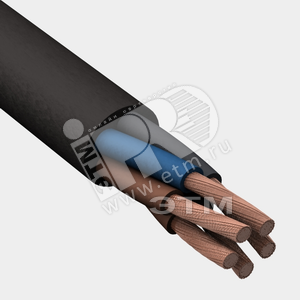 Кабель силовой КГтп-ХЛ 5х4  ТРТС