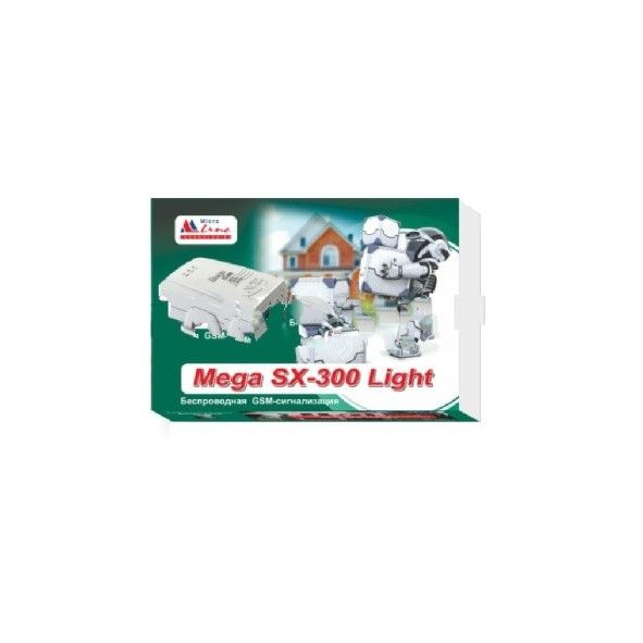 Комплект GSM-сигнализации для загородного дома Mega SX-300 Light ZONT