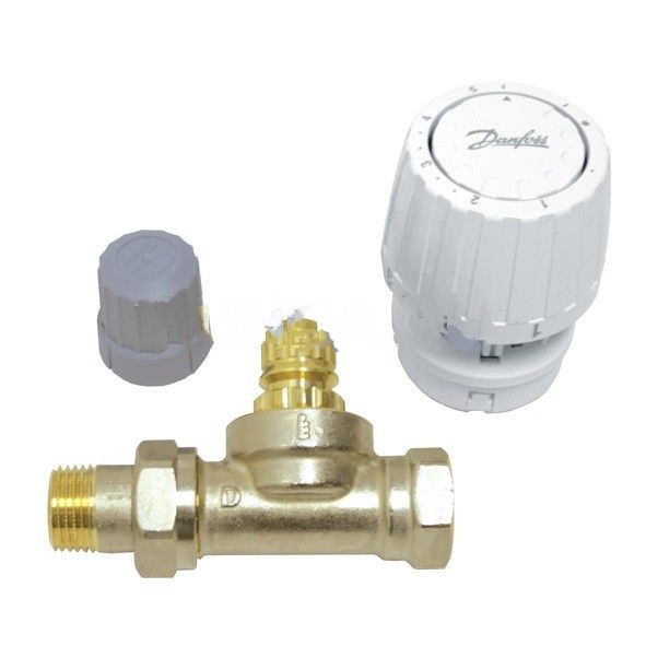Комплект терморегулятора RA-G/RA 2994/RTR-G/RTR 7090, прямой, Danfoss