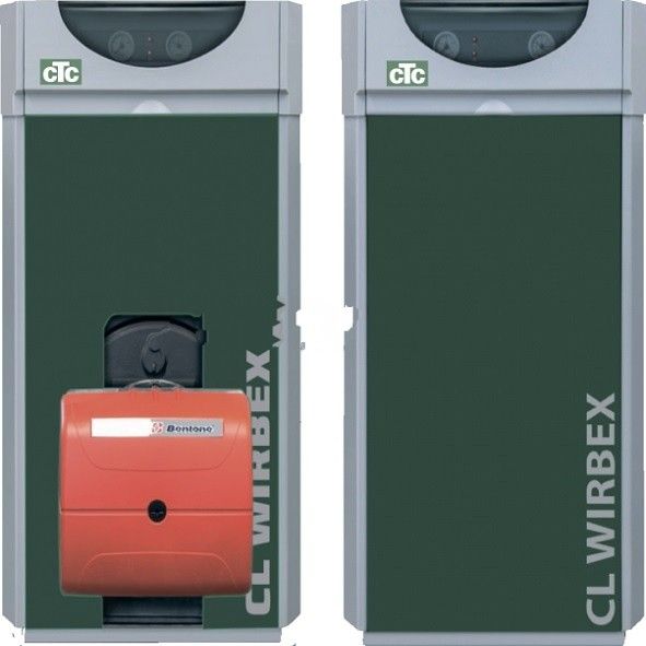 Чугунный котел CL WIRBEX-S, работающий на газе/дизельном топливе (30 - 70 кВт), CTC