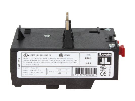 Тепловое реле Lovato RF9 5 (3,0 - 5,0 A)