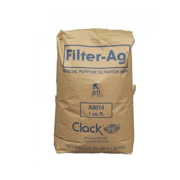 Фильтрующий материал Filter AG, 1CU FT. 28.3 л, 11.4 кг, Clack A8014
