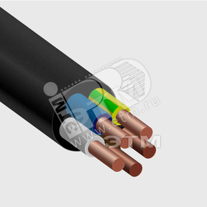 Кабель силовой ВВГ-нг (А) 5х2.5 ТРТС (100м)