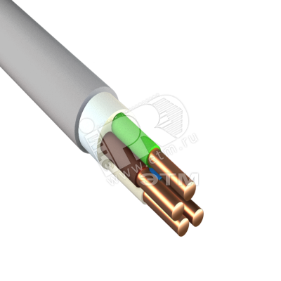 Кабель силовой NUM 4х2.5 ТРТС барабан