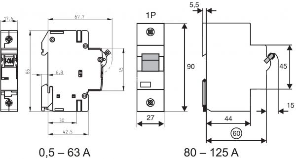 Выключатель автоматический ETIMAT 10 DC 1p C 10А (6 kA) (арт.2137714)