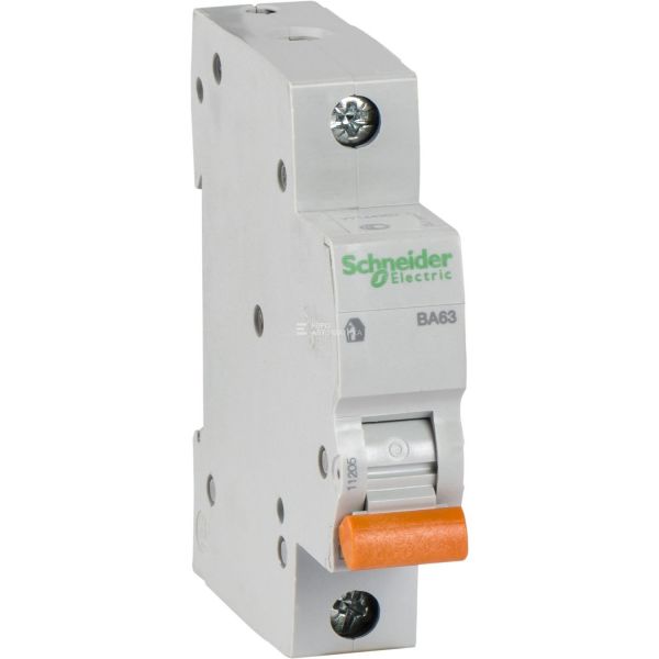 Schneider Electric 11205 АВТОМАТИЧЕСКИЙ ВЫКЛЮЧАТЕЛЬ ВА63 1П 25A C 4,5 кА, Болгария/Италия