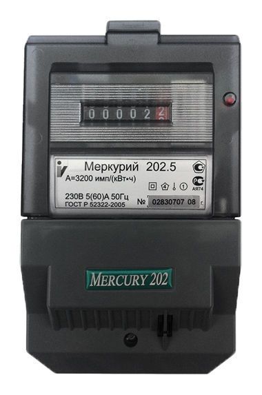 Счетчик электроэнергии Меркурий-202.5