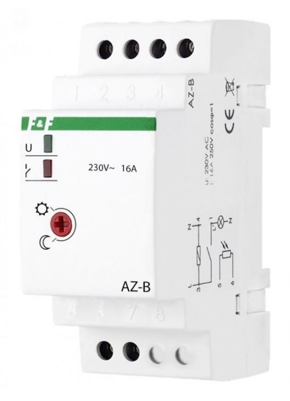 Фотореле AZB В A Z IP с выносным герметичным фотодатчиком IP  датчик выносной Lм в компл