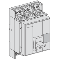 Автоматический выключатель NS630B NA 4P ФИКСИР. В СБОРЕ ПЕРЕДН. ПРИС.