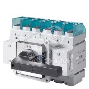 Выключатель главный контрольный 3п черный