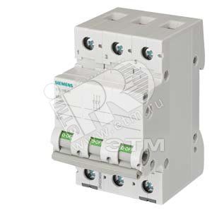 Выключатель нагрузки 80А трехполюсный