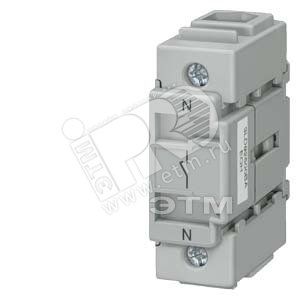 Клемма N/PE для фронтального монтажа для 63A для выключателя 3LD2