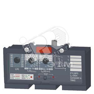 Расцепитель максимального тока VT250 3п защита двигателей/трансформаторов ETU MPS LI 100-250А 3-9кА